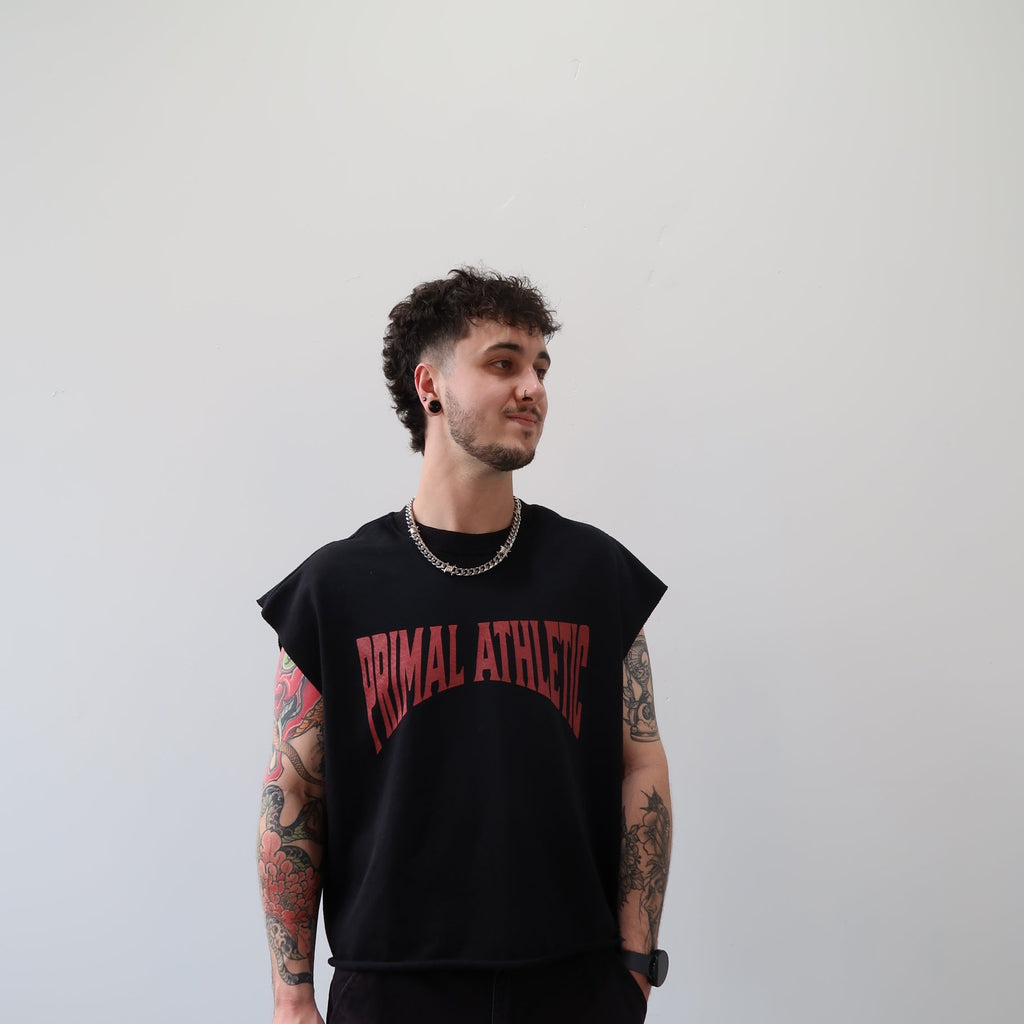 Beastial Mentality Cropped Tank Top